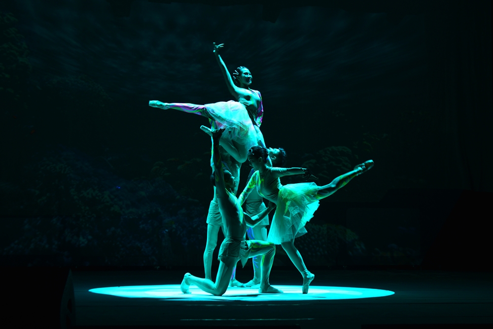 Tác phẩm múa “Sao biển” của Đoàn Văn công Quân chủng Hải quân.